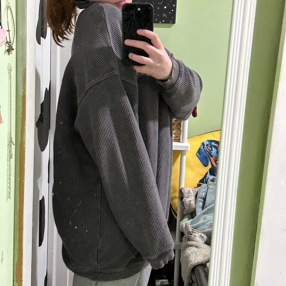 Oversized Zip up